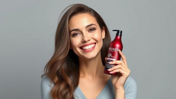 Patricia Nikole showcasing Redken product return.