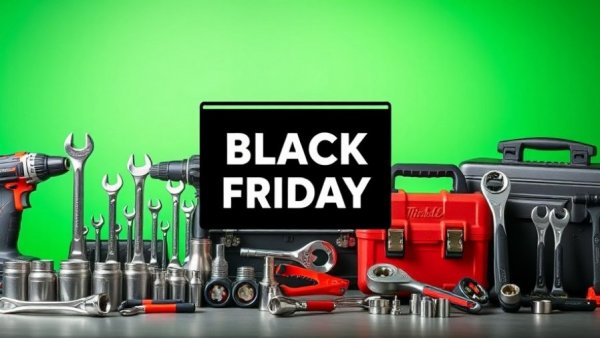 Mechanic tools under $10 Black Friday deals featuring tool kits and power drill.