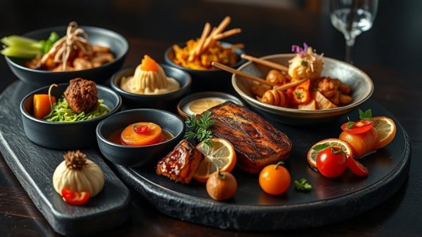 Philadelphia Michelin Recognized Restaurants gourmet seafood dish.