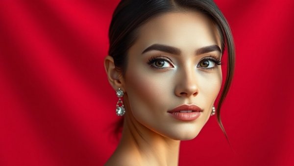 Hailey Bieber's Birthday Makeup with neutral tones and sleek style