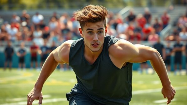 Evan Hull running drill after signing by Saints.