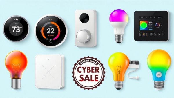 Smart home devices on clearance for Cyber Monday sale.