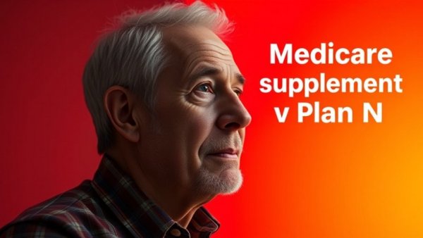 Medicare supplement plan G and plan N savings comparison illustration.