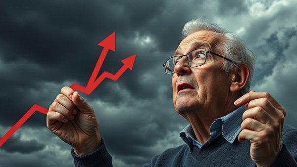 Medicare Part B Premium Increase 2026 illustration showing a shocked man.