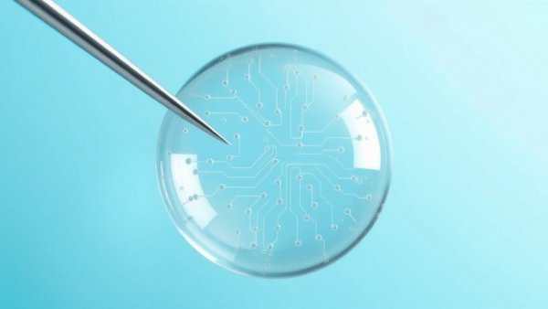 Conceptual image of an AI bubble with circuit design being pricked by a pin, illustrating everyday investors hedging against an AI bubble.