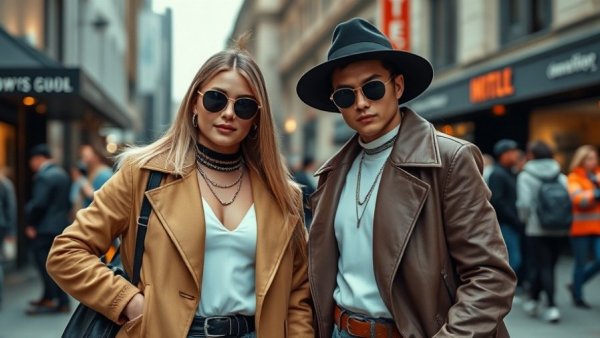 Fashion-forward individuals embody biggest beauty trends of 2025.