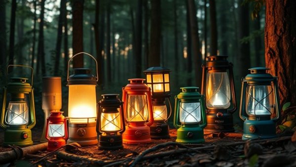 Best LED Lanterns of 2026 glowing on the forest floor.