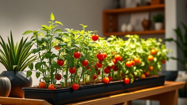 Indoor tomato plants as smart buys for New Year's resolutions.