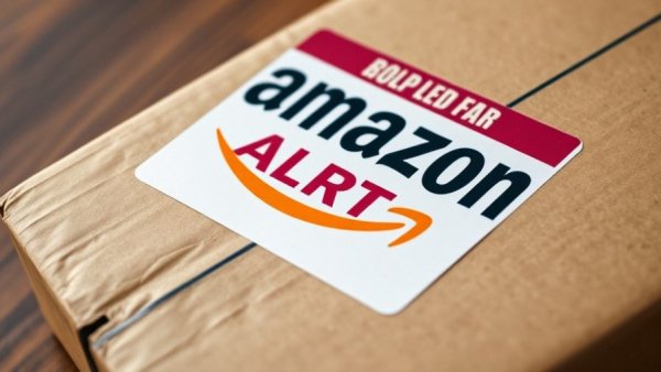 Amazon Tool Clearance Sale box with deal alert label on wood floor.