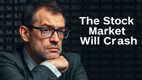 Man concerned about stock market crash, finance impact on retirement.