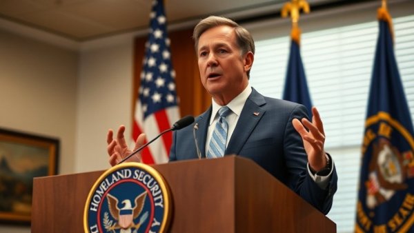 Press conference discussing removing police officers in Minnesota, government official speaking.