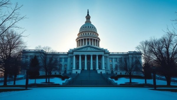 Pennsylvania state capitol building under a blue sky.