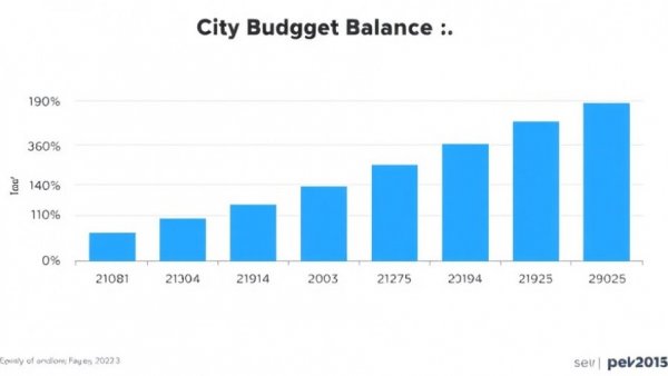 Bar chart showing New York City's budget deficit from FY2018 to '25
