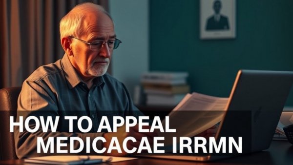 Older man showing how to appeal Medicare IRMAA, pointing at documents.