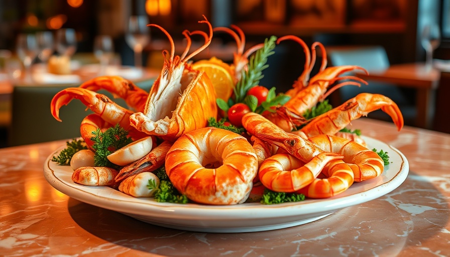 Elegant seafood platter in Philadelphia, gluten-free dining scene.
