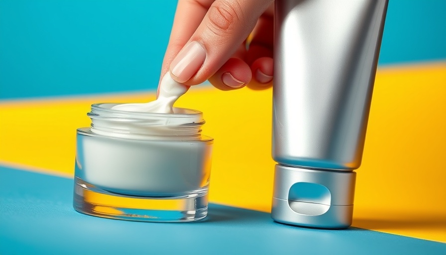 Best Moisturizers for Mature Skin close-up with products.