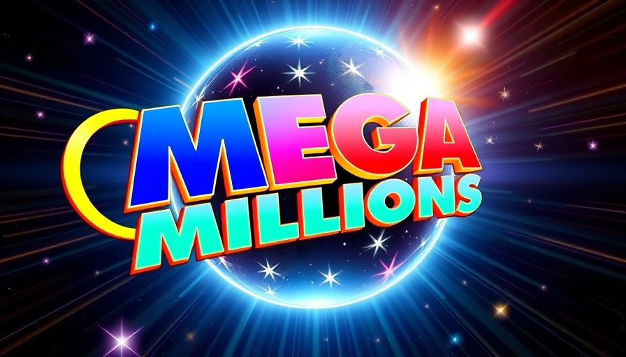Vibrant Mega Millions logo with colorful design