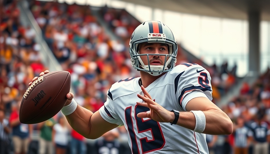 Football player in action during game, Pittsburgh Steelers Aaron Rodgers pursuit.
