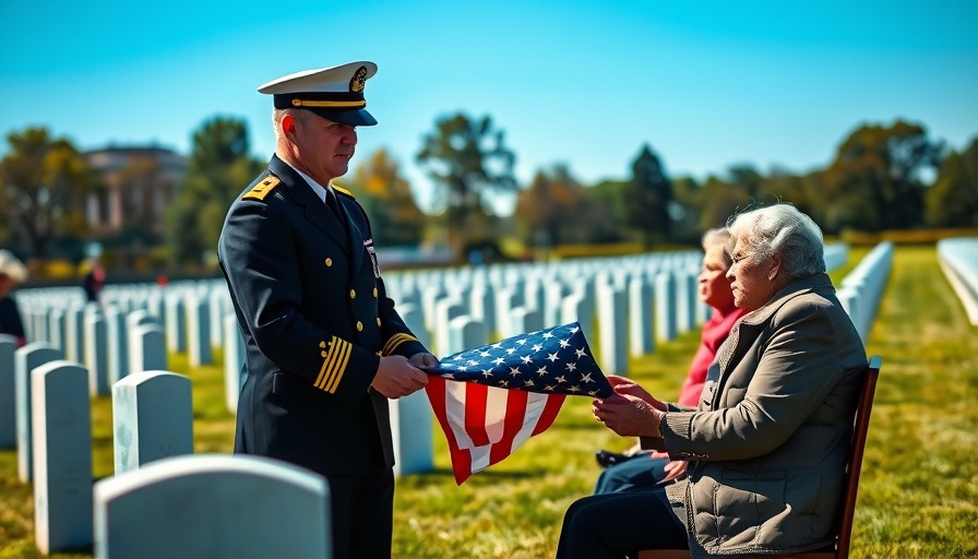 Military funeral at Arlington for Pearl Harbor sailor's burial