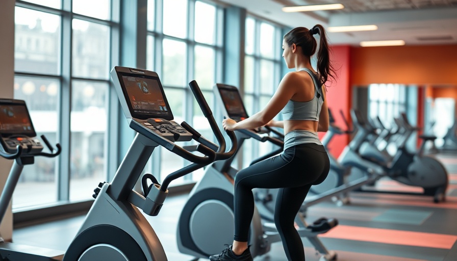 Modern ellipticals for 2025, dynamic fitness scene