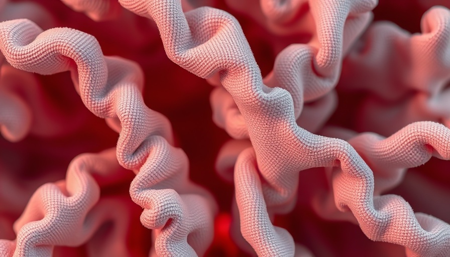 Textured coral fabric with gentle folds, abstract pattern.