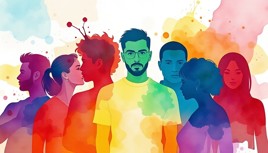Big Brothers Big Sisters Agency of the Year celebration, colorful silhouettes.