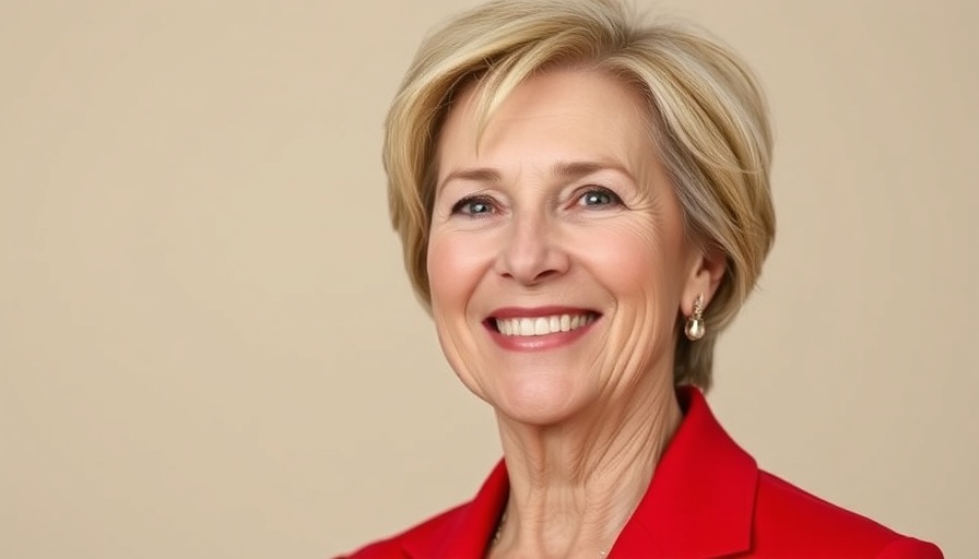 Confident older woman smiling, discussing after menopause emotional changes.