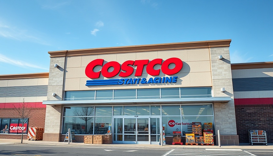 Costco store exterior amid Lululemon lawsuit context.