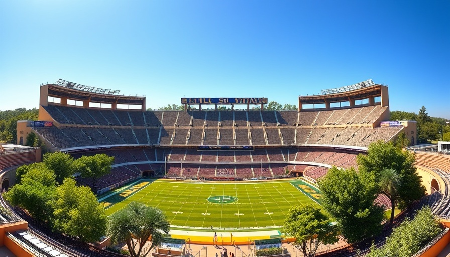 LSU Tiger Stadium, symbolizing college athletes' rights and compensation.