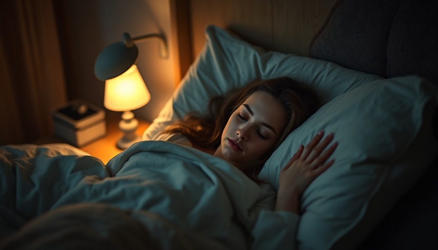 Peaceful woman sleeping; chronotype and sleep productivity topic.