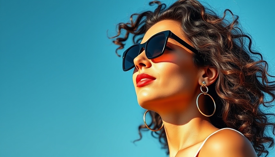 Confident woman enjoying vacation with effortless hair tips.