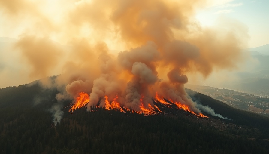 Fast-moving wildfires threaten L.A. County with intense smoke and flames.