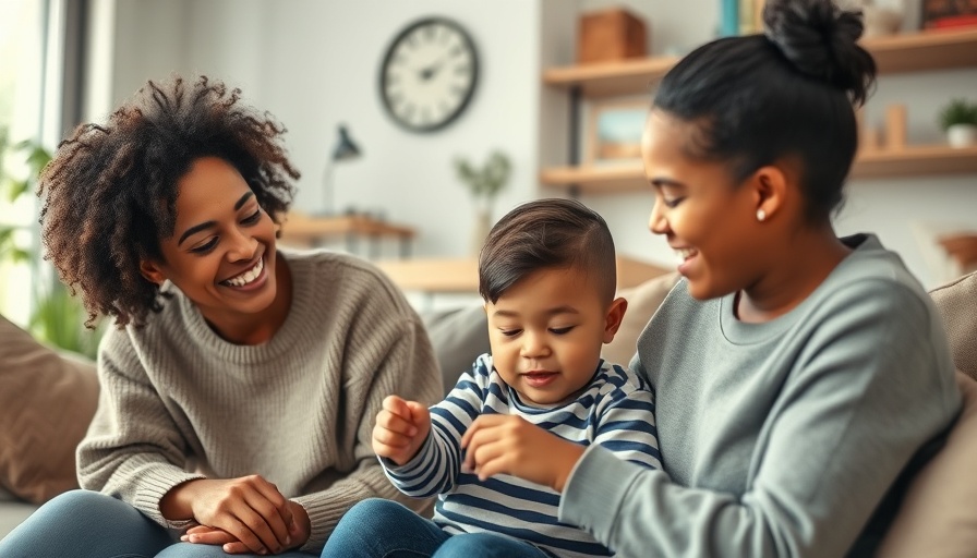 The Price of Parenting: Parent and child in a nurturing home setting.