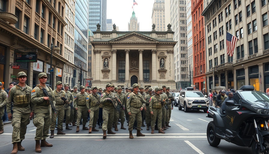 National Guard presence in Washington D.C. streets