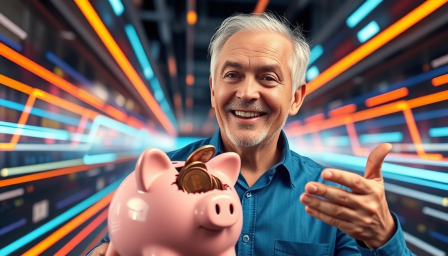 Explaining required minimum distributions with a broken piggy bank.