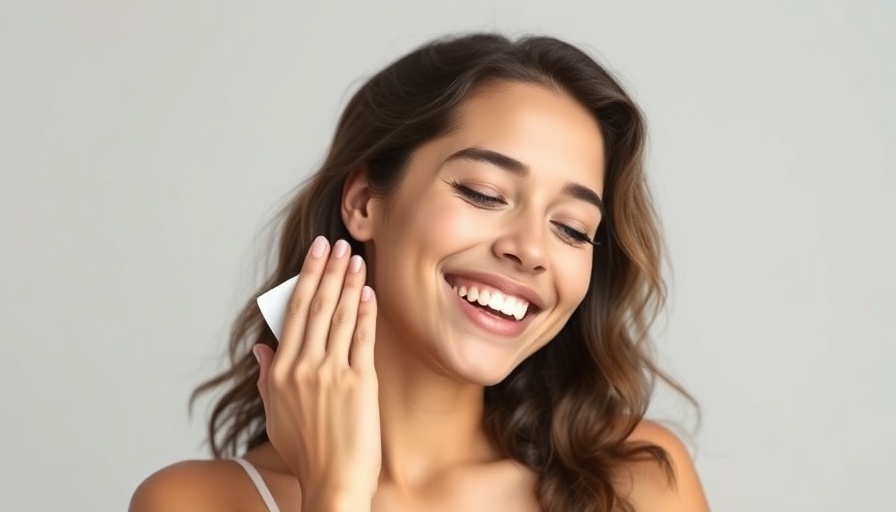 Woman applying sunscreen, ideal for sensitive skin care tips.