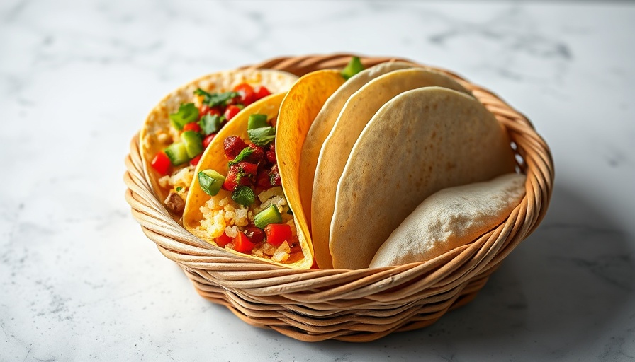 Corn tortillas vs. flour tortillas health comparison.
