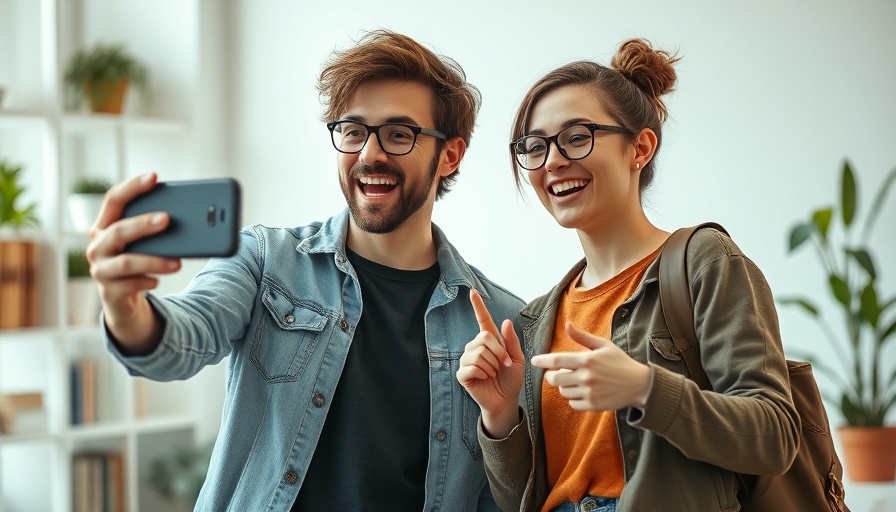 Ex-Mormon influencers creating TikTok content indoors.