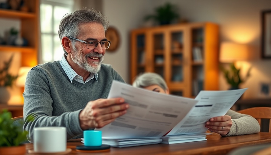 Senior couple discussing charitable tax break opportunities in a cozy setting.