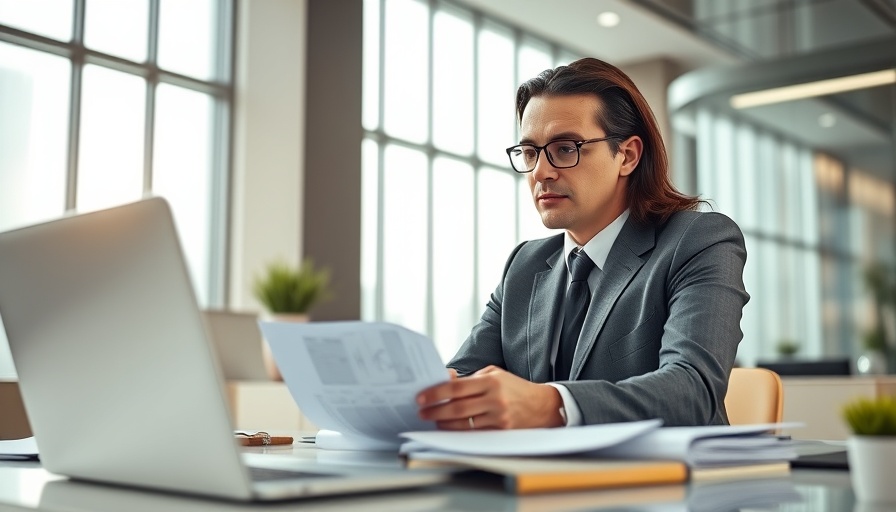Professional in office reviewing documents, Federal Scrutiny on Wealthy Tax Strategies