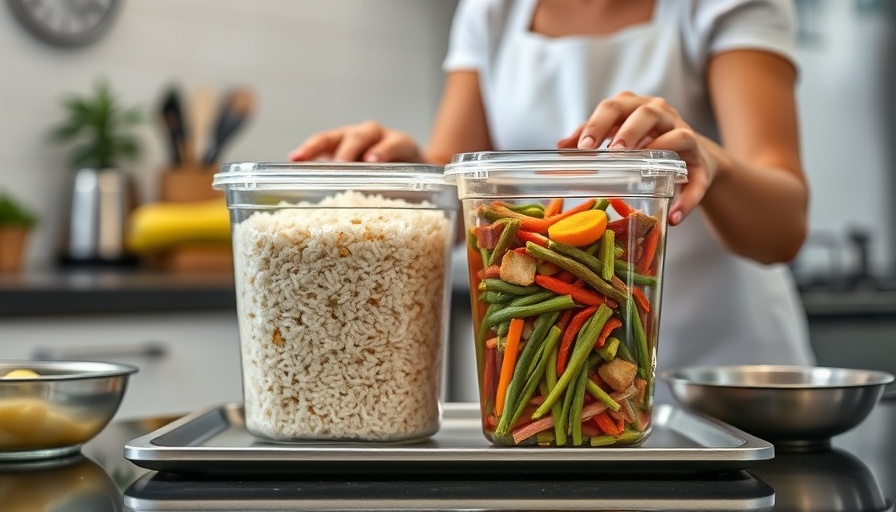 Person preparing stored rice, potential health risks of reheated rice.