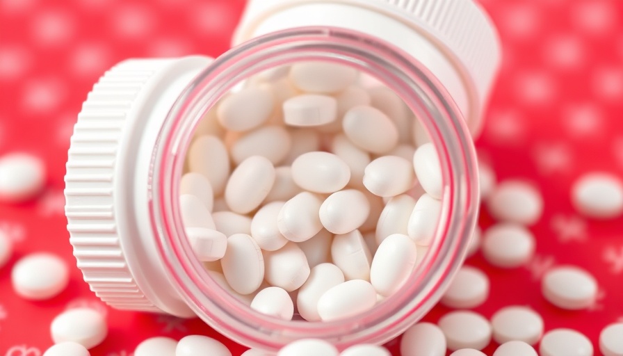 Tylenol safety during pregnancy: Open bottle with Tylenol pills inside.