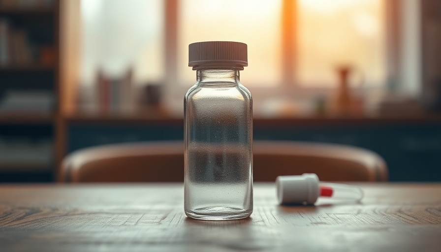 Empty medicine bottle symbolizes Tylenol crisis and autism concerns.