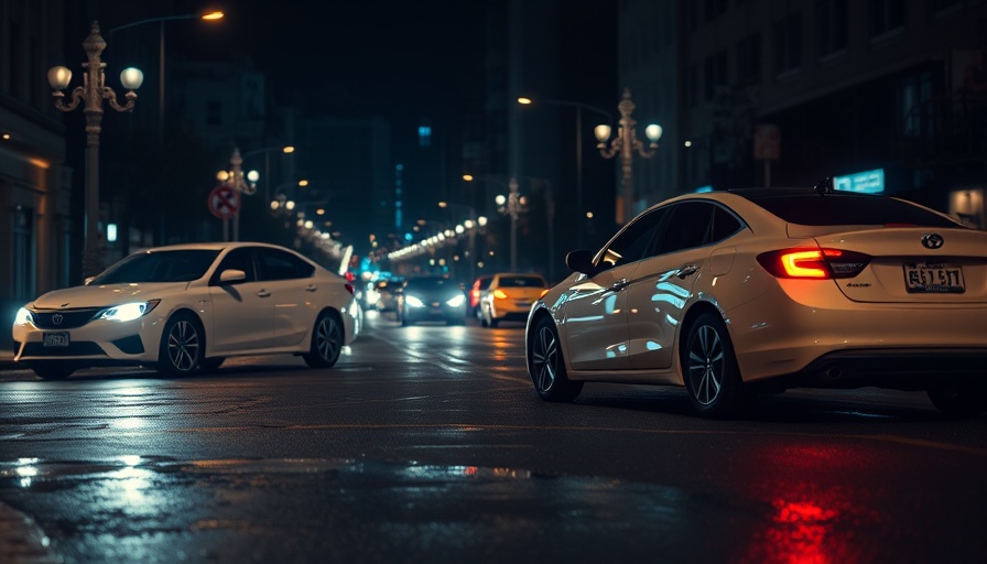 Urban nighttime hit-and-run incident scene in Pennsylvania.