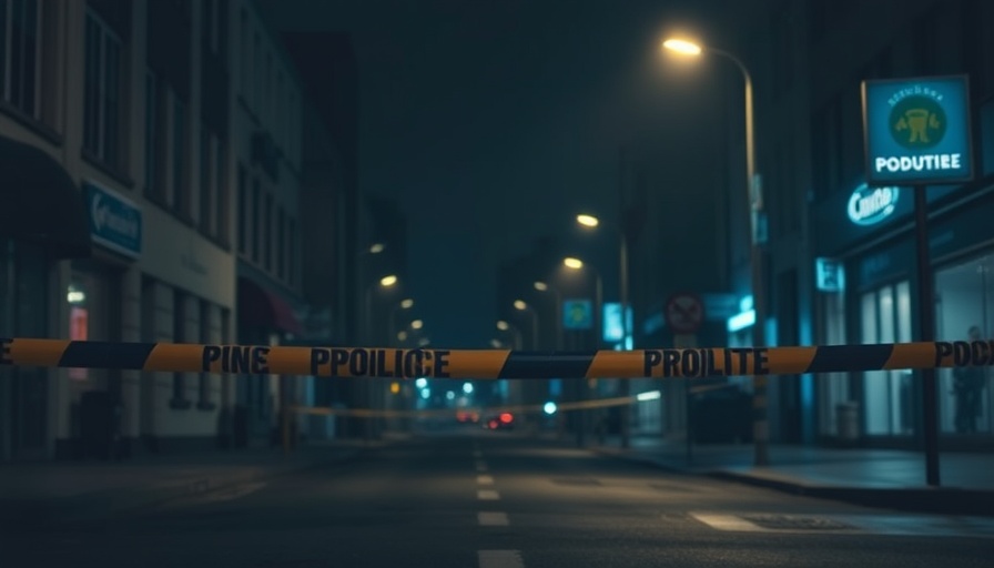 Urban crime scene in Pennsylvania highlights youth violence crisis.