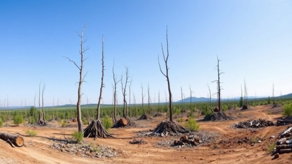 Construction site with debris at Asheville Municipal Golf Course restoration.