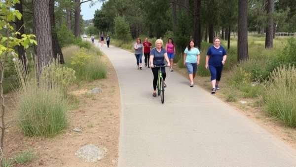 Advocates of the Ecusta Trail celebrate its progress with ‘walk & roll’ event