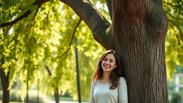 Mother and daughter enjoying a sunny day in Asheville park