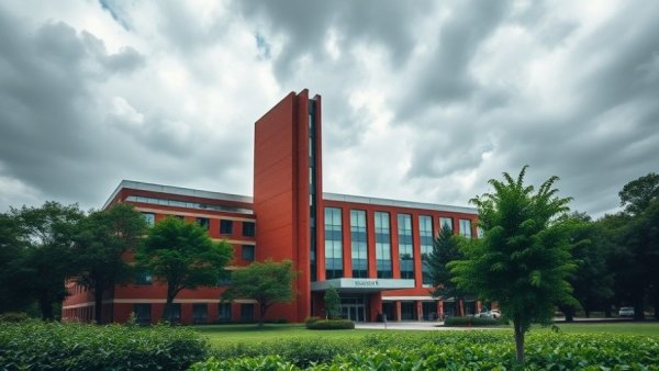 HCA Asheville hospital building under cloudy sky, labor costs context