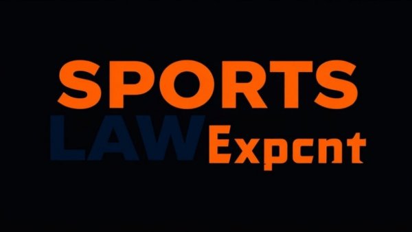 NIL regulations college sports graphic with 'Sports Law Expert' text.